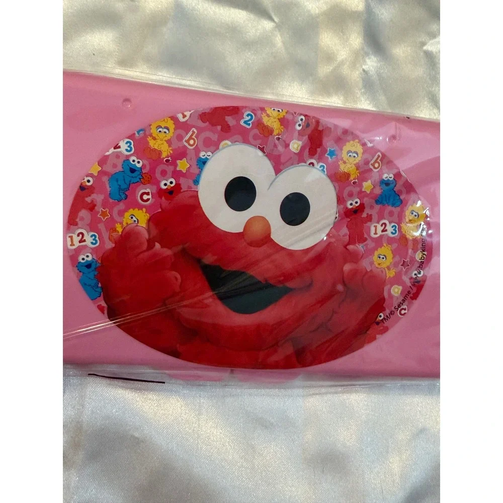 Sesame Street Sesame Beginnings Elmo Baby Wipes Travel Case Pink SB9716 NEW